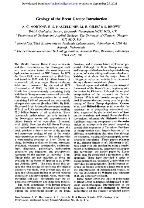 brent group photos|Geology of the Brent Group: Introduction .
